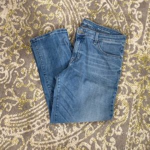 Calvin Klein cropped boyfriend jeans